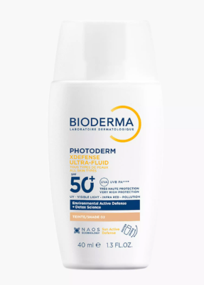 Bioderma Photoderm Xdefense Ultra Fluid SPF 50+ Sunscreen - 40 ml- shade 02