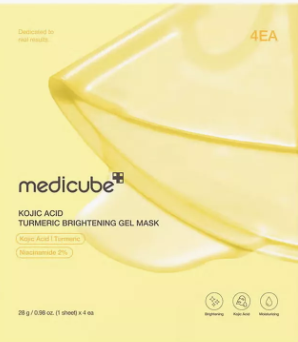 Medicube Kojic Acid Turmeric Gold Gel Mask 28G