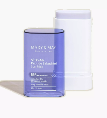 MARY & MAY Vegan Peptide Bakuchiol Sun Stick