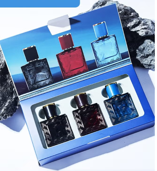 Mark Him Luxury Perfume Gift Set for Men 3PCS Eau de Parfum (3x30mL) Premium Fragrance Gift Set Long-Lasting Perfume Citrus Herbal & Floral