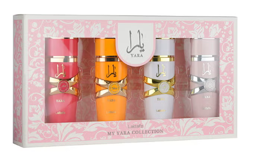 Lattafa Gift Set My Yara Collection(4pcs) 25ml