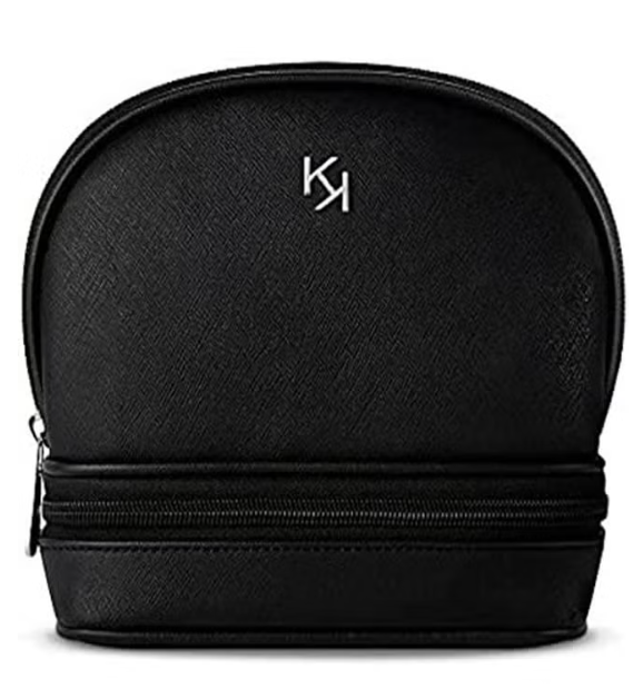 Kiko Milano Makeup Organizer with Multi-Compartment Cosmetic Storage Box