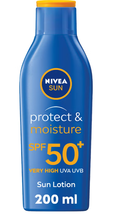 Nivea Protect And Moisture Sun Lotion With SPF 50+ 200ml
