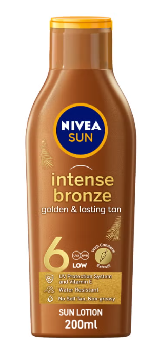 Nivea Carotene Sun Lotion SPF6 Bronze 200ml