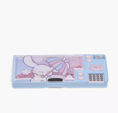Sanrio Cinnamoroll Print Pencil Case with Calculator