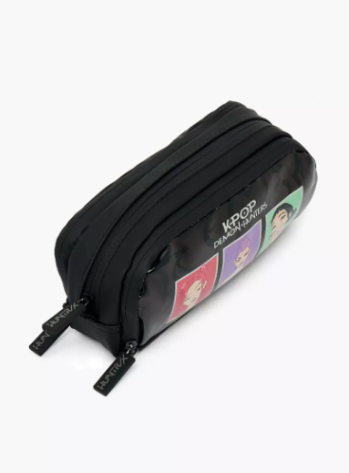 Netflix KPop Demon Hunters Print Pencil Pouch with 3 Compartments