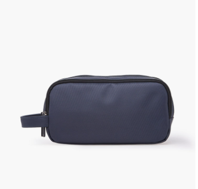 Lifestyle Solid Pencil Pouch with 3 Compartments - Blue
