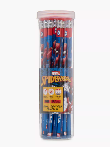 Disney Spider-Man 30-Piece Pencil Set