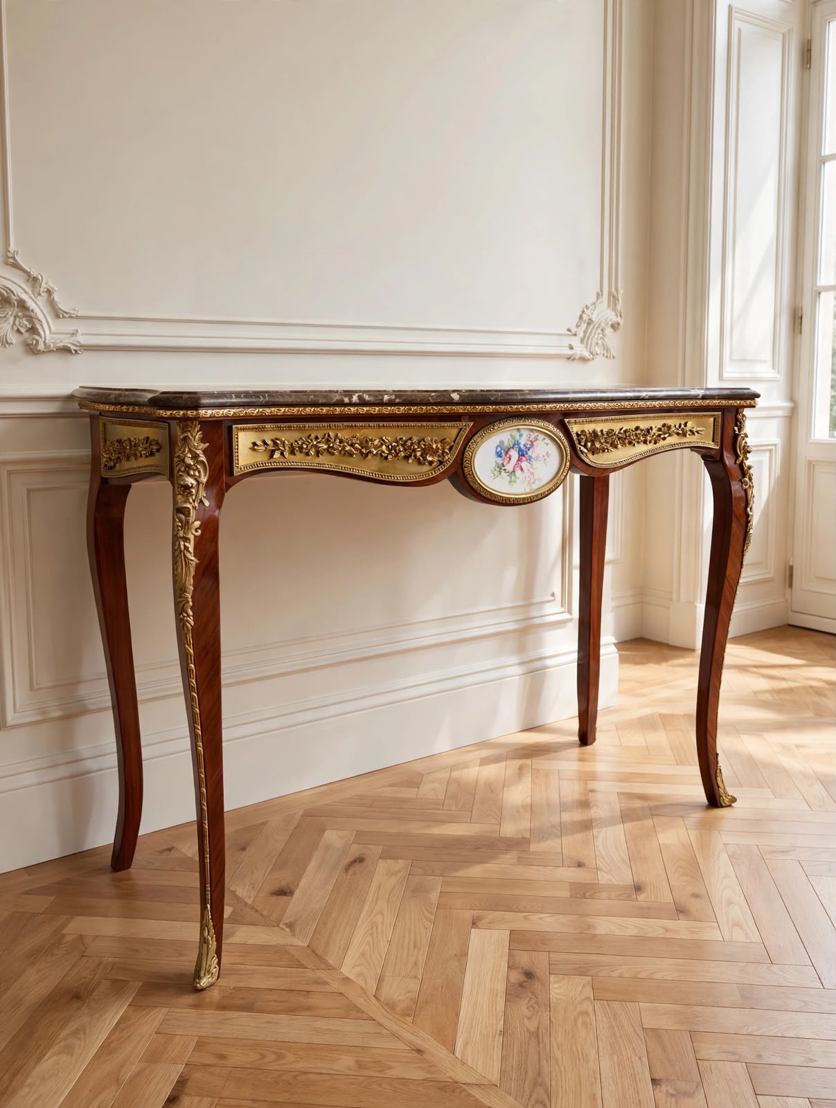 Royal Porcelain Console