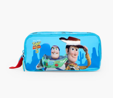 Disney Toy Story Print Pencil Pouch with 2 Compartments