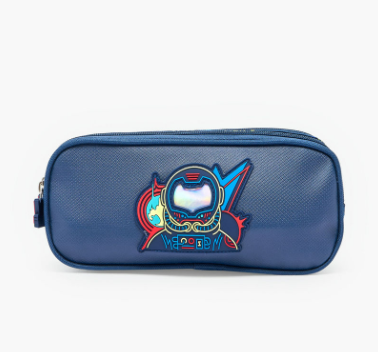 Lifestyle Astronaut Accent Pencil Pouch with 2 Compartments