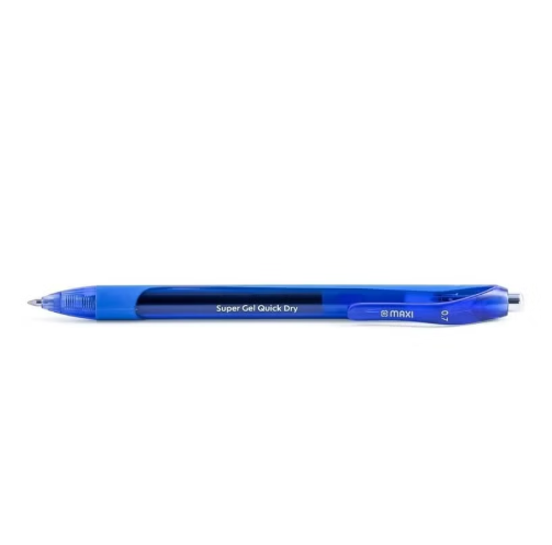 Maxi 12-Piece Gel Pen 0.7mm Tip Blue Ink