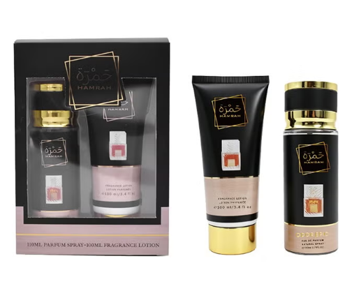 Mark Him 2PCS Fragrance Gift Set, Long-Lasting Perfume & Lotion Kit, Luxury Eau de Parfum Gift Set for Men & Women, Perfect for Holidays & Special Occasions