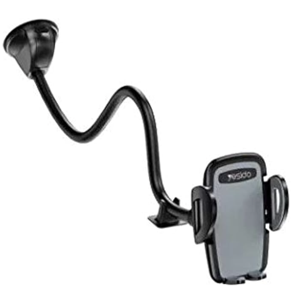 Yesido C108 Windshield Car Phone Holder – Black