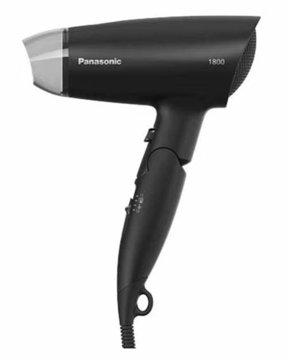 Panasonic 1800W Compact Powerful Hair Dryer With Scalp Care And Heat Protection Mode, Eh-Nd37 Black