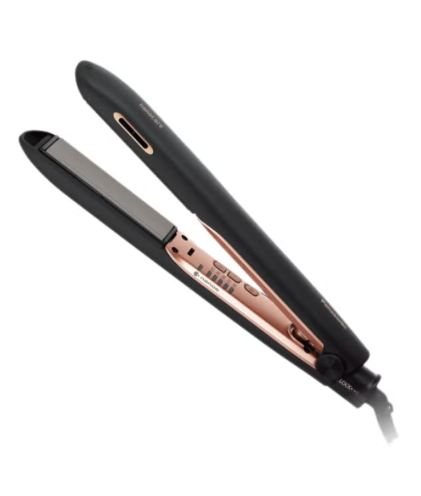 Panasonic Nanoe Hair Straightener For Improved Shine And Minimized Damage, One Size, Eh-Hs99 Black/RoseGold
