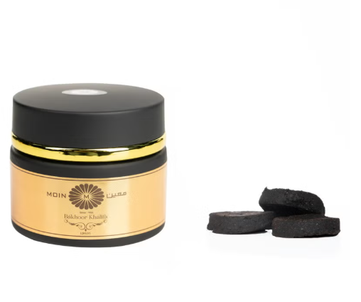 Moin Khalifa Bakhoor 120g - Rich Sweet Oud - Musk & Amber Blend for Relaxing - Long Lasting Fragrance - Perfect Gift for Aromatic Lovers - Home Fragrance Enhancer