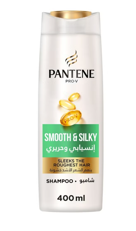 Pantene Smooth & Silky Shampoo 400 ml