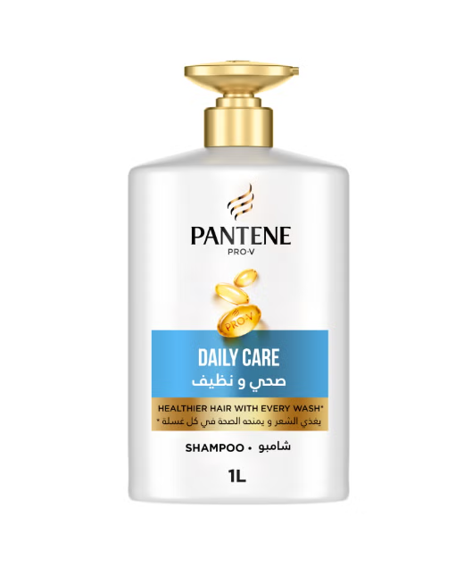 Pantene Pro-V Daily Care 2 In 1 Shampoo Healthier Hair With Every Wash white 1litre