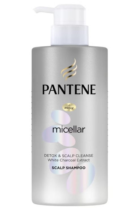 Pantene Micellar Detox and Scalp Cleanse White Charcoal Shampoo 300 ML
