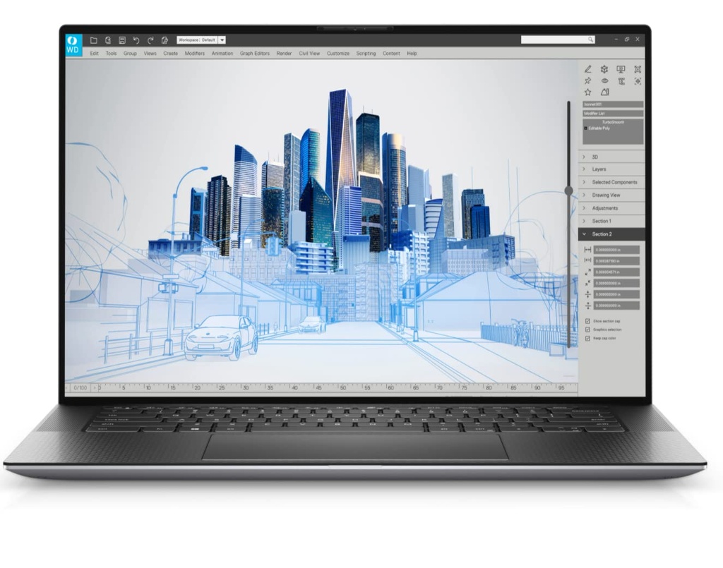 Renewed Dell Precision 5560 I7 11th Generation 15.6" 4K UHD Touch 512GB SSD 32GB RAM NVidia T1200 Win 11 Pro
