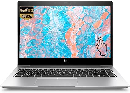 Renewed HP EliteBook 840 G6 Business Laptop 14in FHD Intel Core i5-8365U 16GB RAM 512GB SSD Win10 Pro Backlit Keyboard