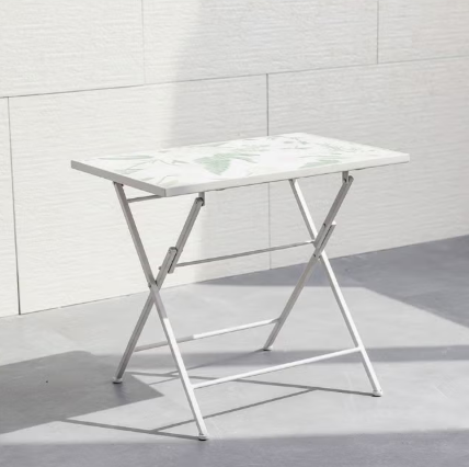 Danube Home Elegant Mosaic Planter Table – Outdoor/Indoor Side Table | Decorative Mosaic Top, Perfect For Balcony, Garden Lounge Or Living Room , Chic Durable Metal Frame Furniture