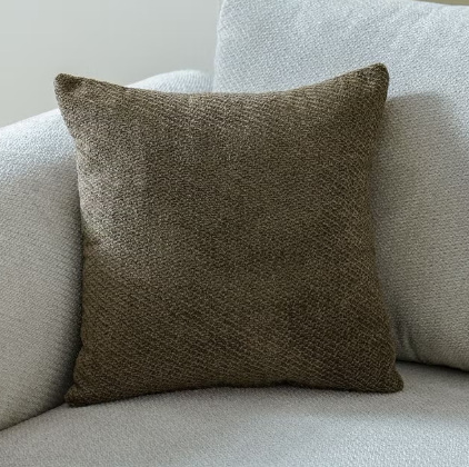 Danube Home Draven 2 Seater Fabric Sofa | Modern Design Two Seat Sofas | Comfortable Living Room Furniture L170xW92xH82cm - Light Brown