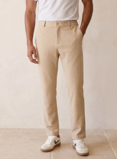 Iconic Regular Fit Trousers - Beige - 30