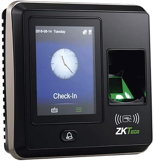 ZKTeco Biometric terminal with 2.8 inch display/up to 1,500 footprints/IP