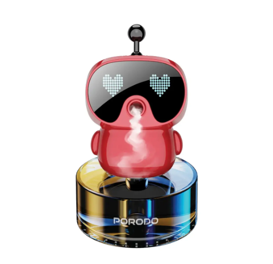 Porodo Lifestyle Robovibe Smart Car Aroma Diffuser- RED