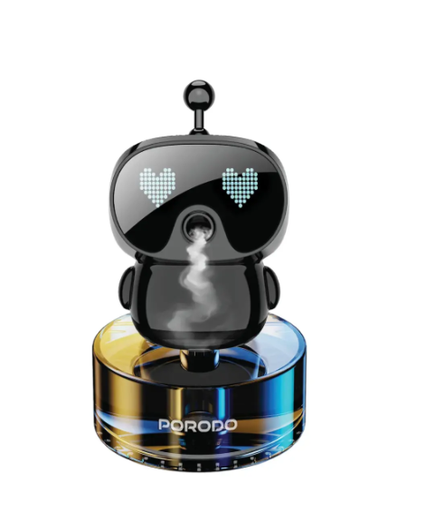 Porodo Lifestyle Robovibe Smart Car Aroma Diffuser- BLACK