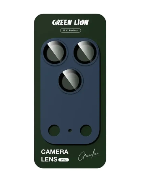 Green Lion Camera Lens Pro for iPhone 17 Pro- BLUE TITANIUM