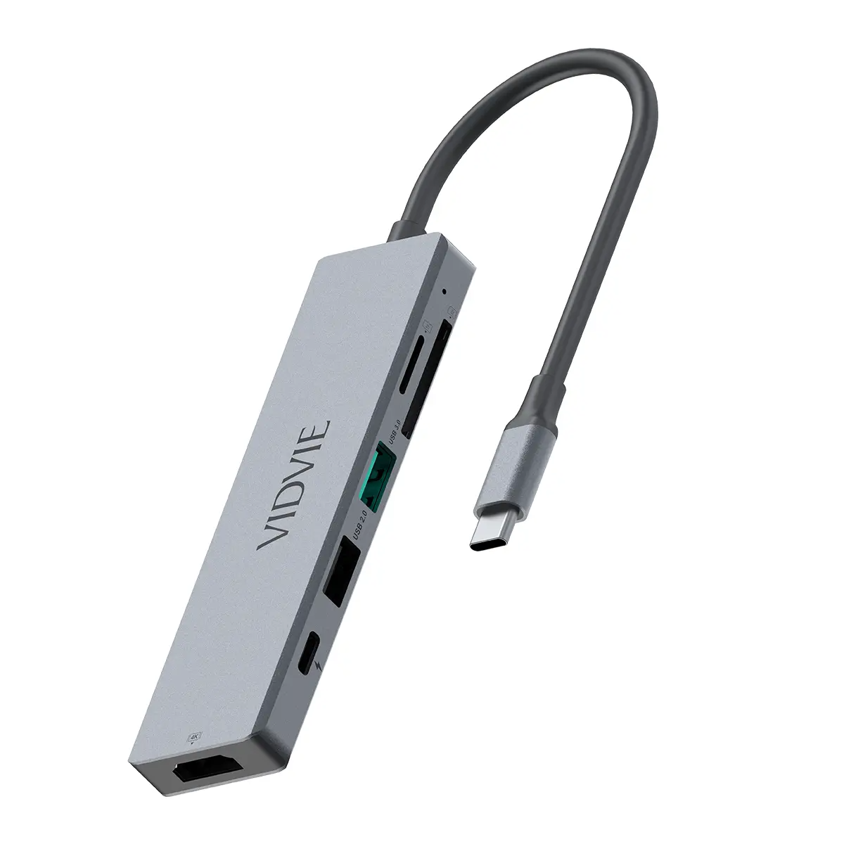 Vidvie HUB03  6-IN-1 HUB Docking Station