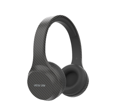 Green Lion Carbon Beat Headphone - Black