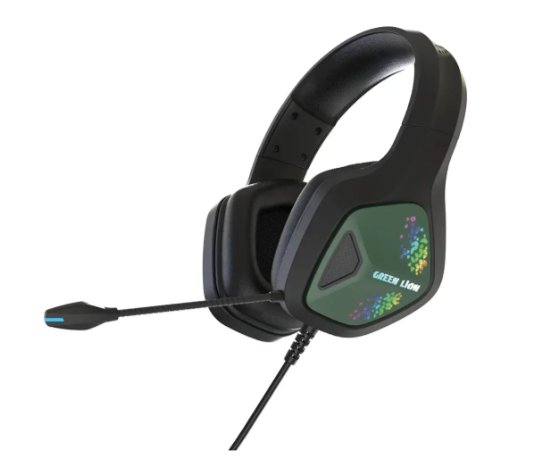 Green Lion Spectre Gaming Headset - Black