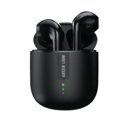 True Wireless Earbuds Green Lion Atlanta - Black