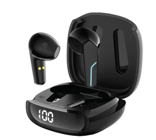 Green Lion Interlaken True Wireless Earbuds - Black