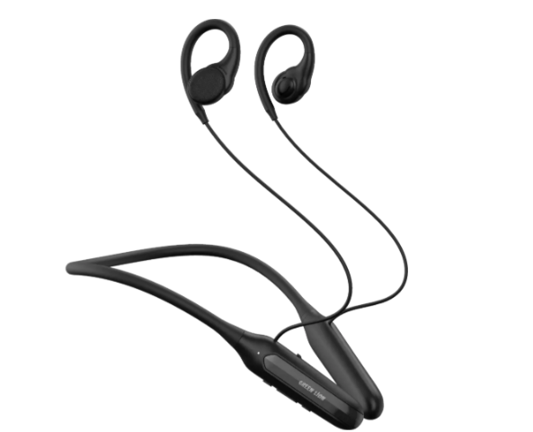 Green Lion Spirit Open-Ear Neckband - Black