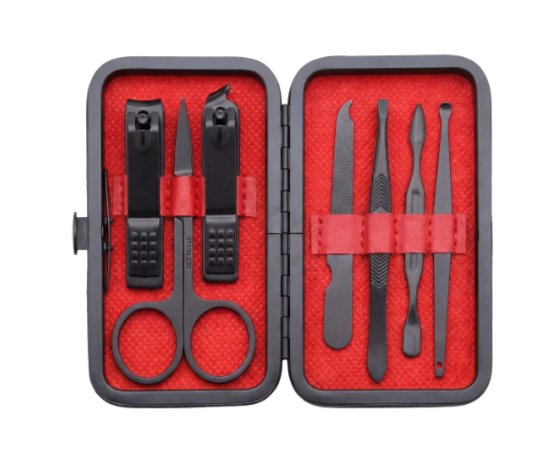 Green Lion 7-in-1 Nail Care Kit - Black