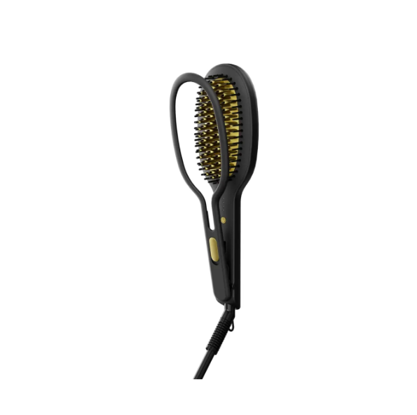Porodo Ceramic Hair Straightener - Black & Gold