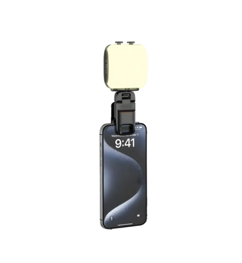 Porodo Lifestyle Clip-On Fill Light - Black