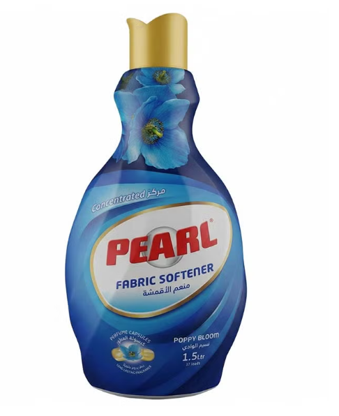 منعم أقمشة اللؤلؤ مركز 1.5 لتر كبسولات عطر بوبي بلوم عطر طويل الأمد بلسم غسيل 1.5 لتر
