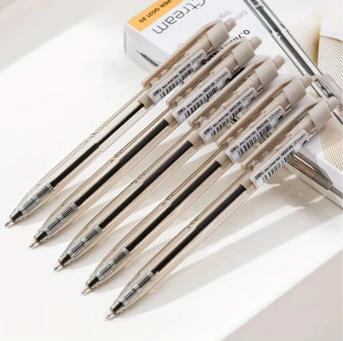 Retractable Smooth Ball Point Pen.7mm (BK)