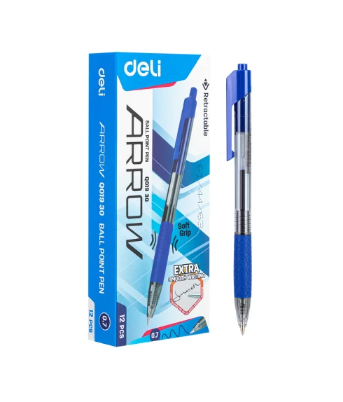 Retractable Smooth Ball Pen .7mm Bl (1x12)
