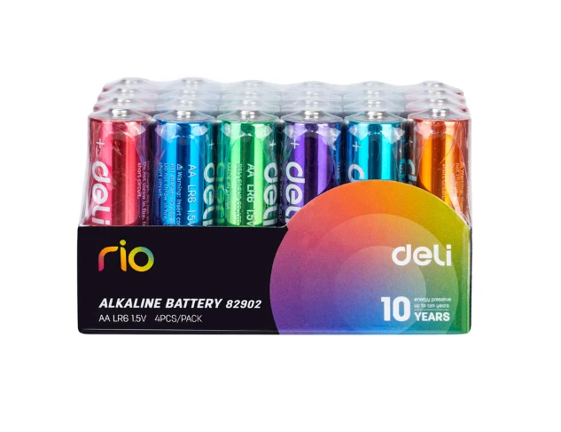 Alkaline Battery AA LR6 4pcs/Pack (Reo)
