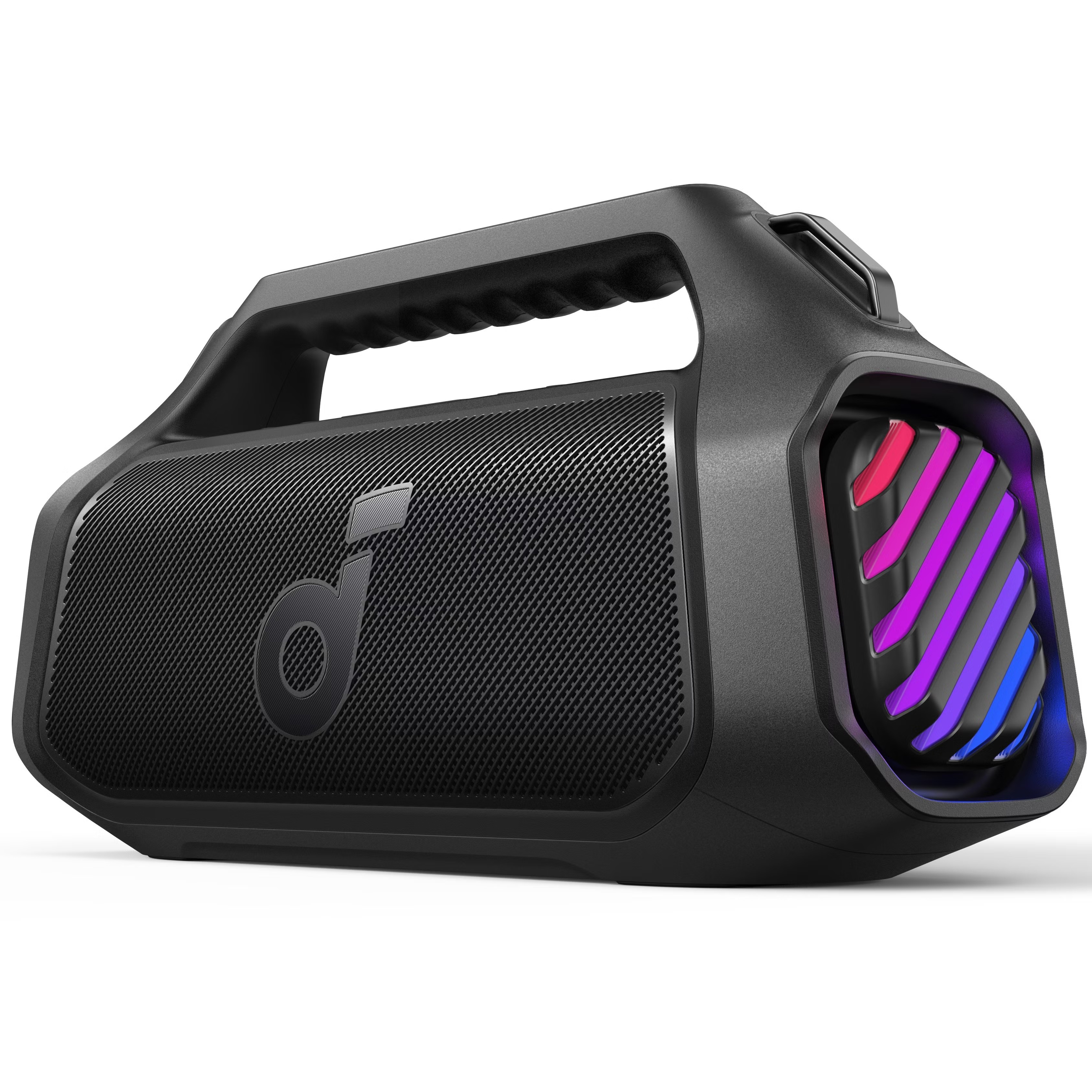 Soundcore Boom 2 Plus by Anker – 140W Outdoor Bluetooth Speaker, 2.2 Channel, BassUp 2.0, RGB Lights, IPX7 Waterproof, 20H Playtime & Power Bank