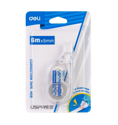 Correction Tape 5mmx6m Ast