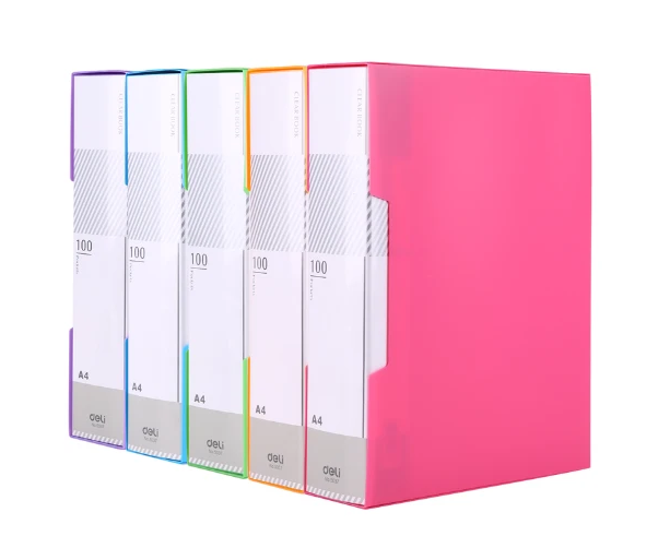 كتاب عرض ريو A4 100 جيوب مع حافظة ديلي