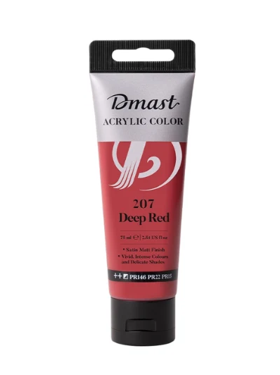 Dmast Acrylic Color 75ml Deep Red